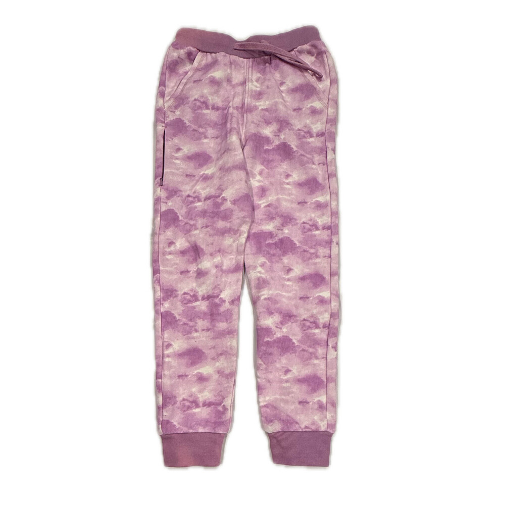 Mightly Girls Purple Tie Dye Casual Pants size: 8 Years